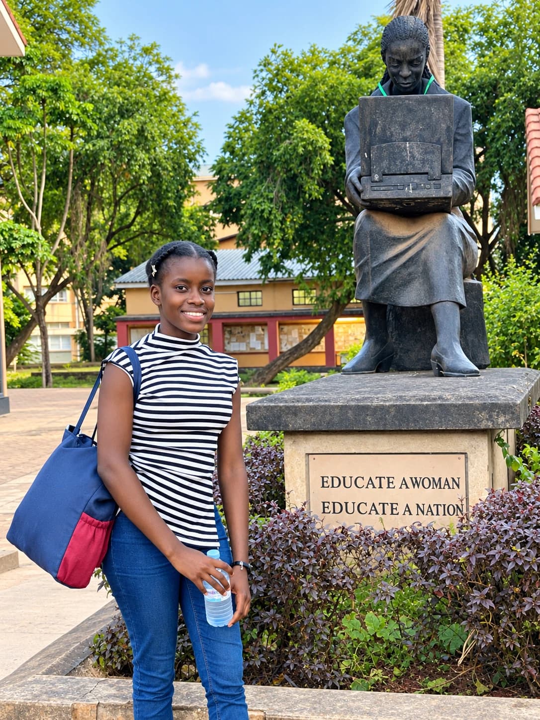 A Lighthouse Scholarship student